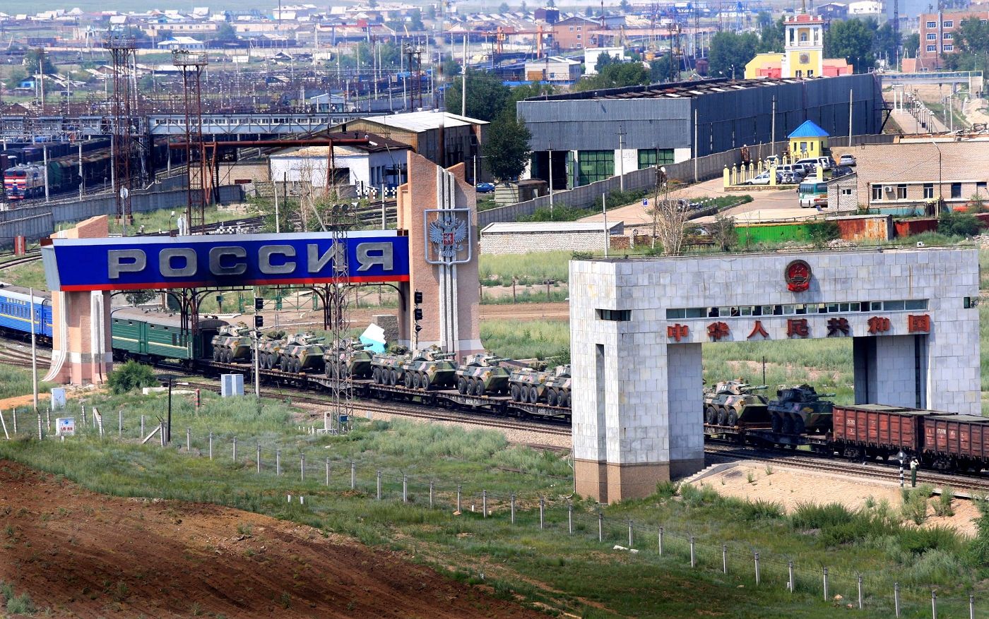 Граница россии китай