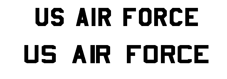 Few problems with thos font: "Amarillo USAF" - UH-1H - ED Forums
