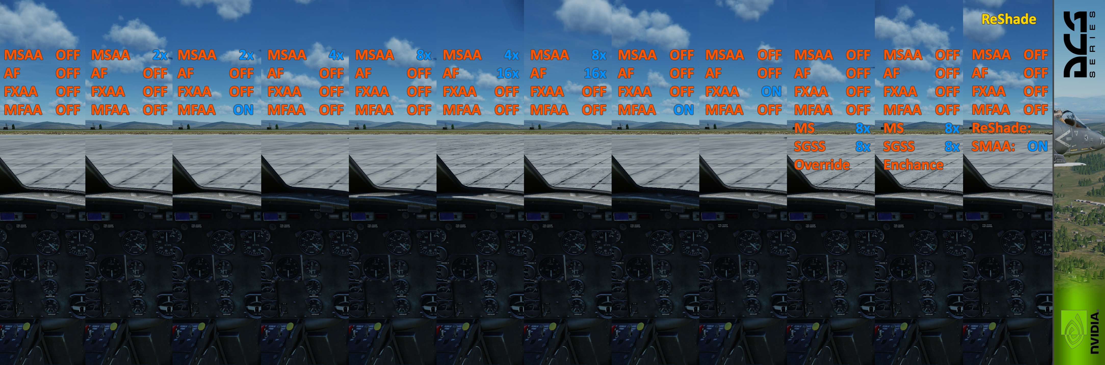 DCS 2.5 Antialiasing comparison - DCS World 2.8 - ED Forums