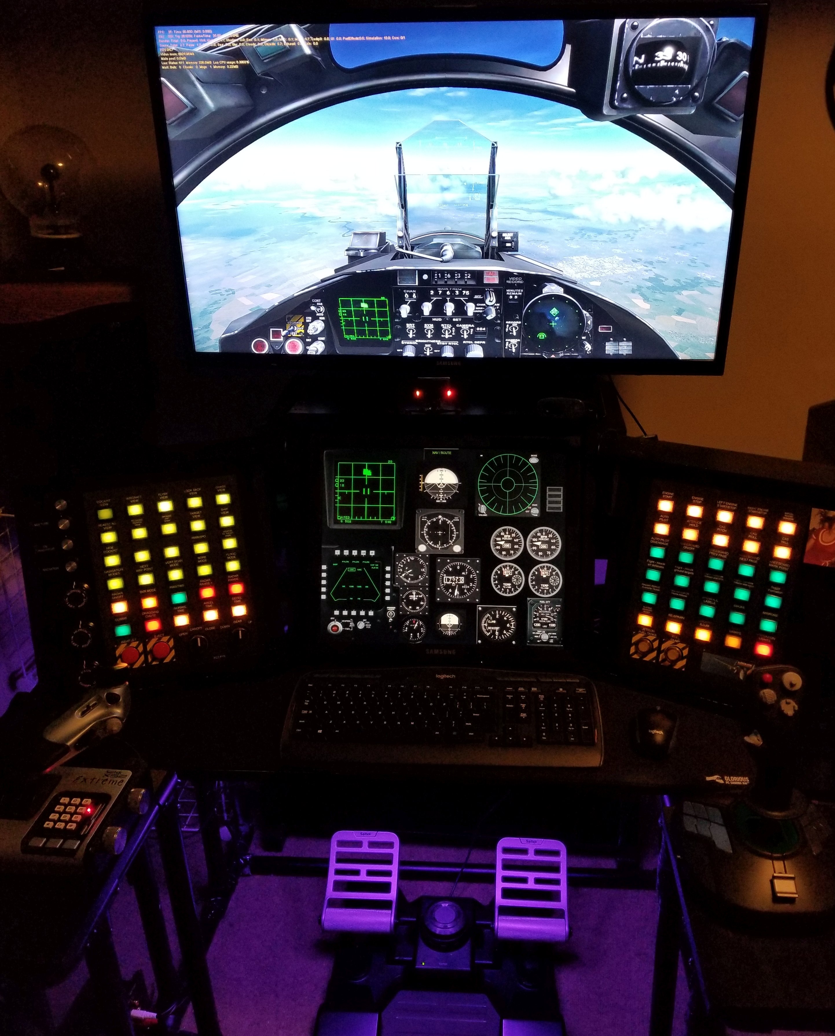 Upgraded X52 Throttle finished - Saitek - ED Forums
