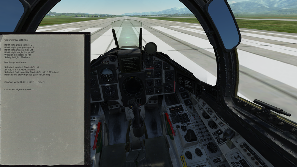 Programming Data Catridge from extern file. DCS AJS37 Viggen ED Forums