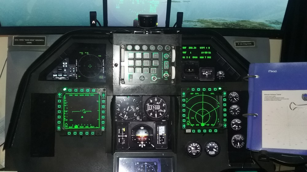 F/A-18C DDI Hornet Cockpit Simulator Flight MFD Other Instruments DCS or  Falcon