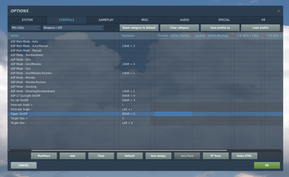 Can t find the control for some buttons controller profiles ed forums