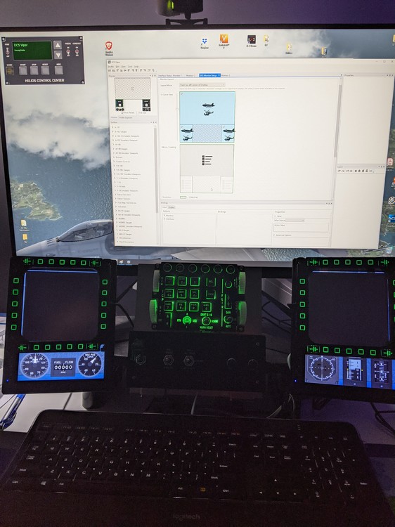 HELIOS and MFD extract (DCS WORLD F16C ) Home Cockpits ED Forums