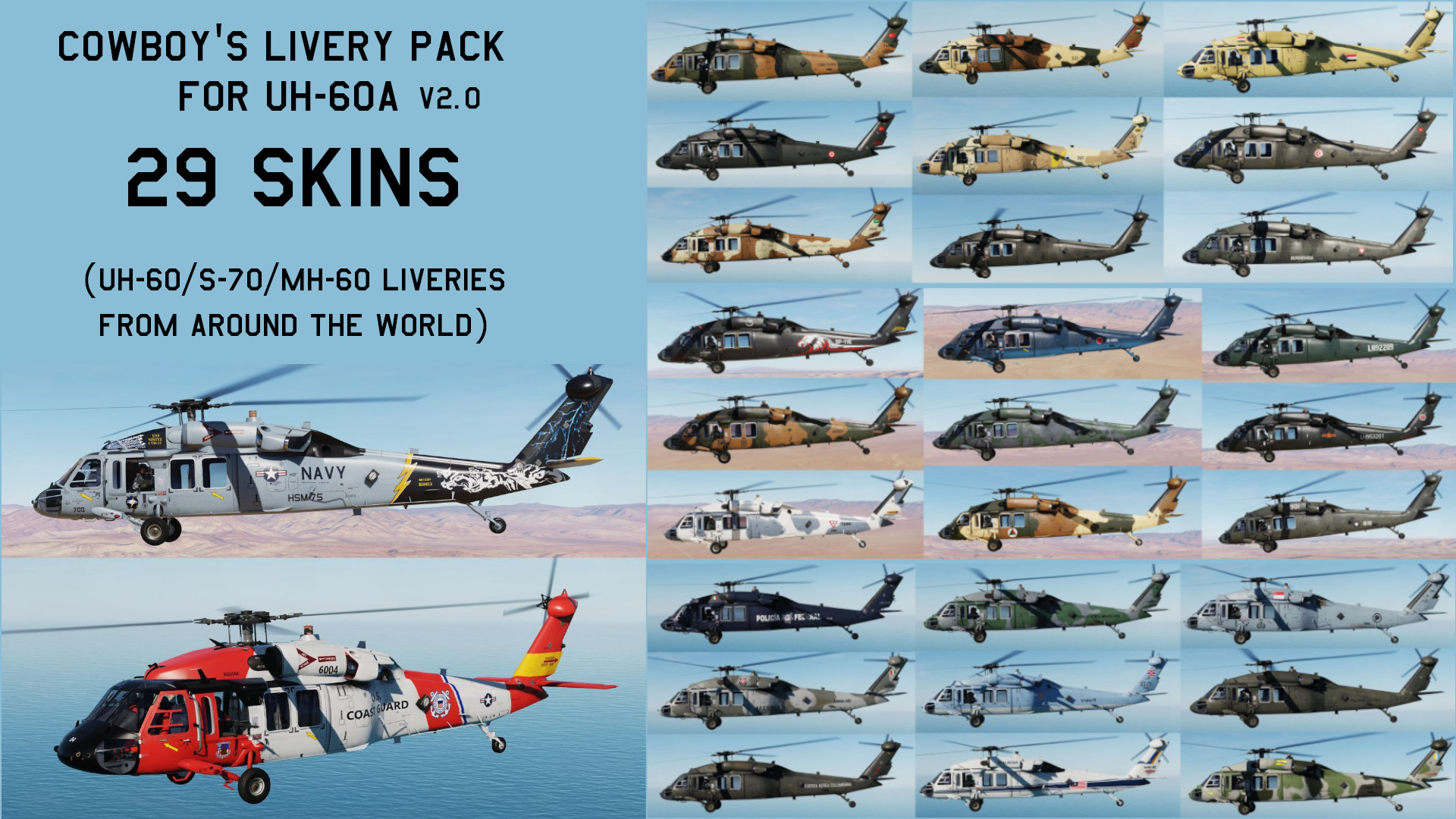 UH 60 Livery For The Turkish Air Force AI Aircraft ED Forums numberblocks-100-tall