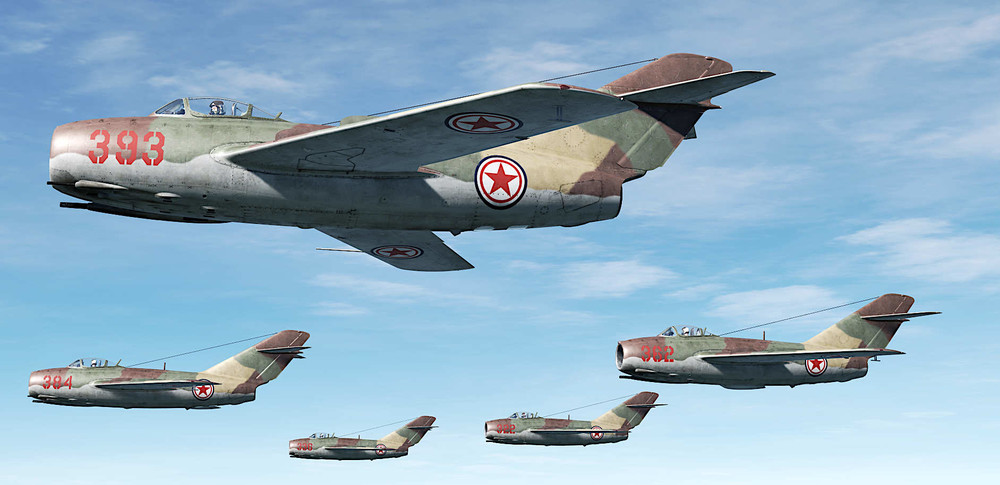 MIG-15 North Korean War  1950s Camouflage.jpg