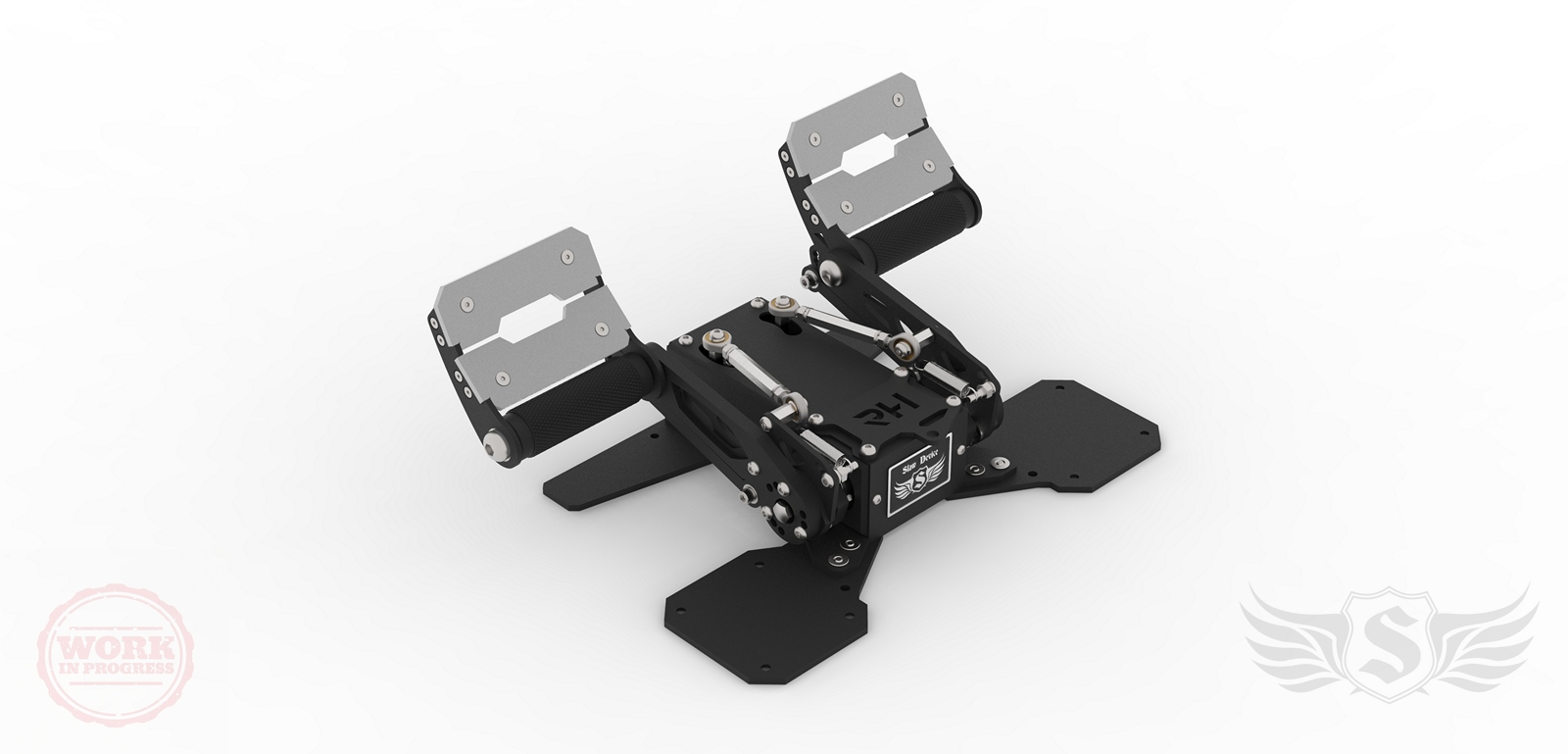 Slaw Device RH "Rotor" rudder pedals - Input Devices - ED Forums