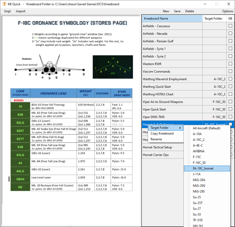 KB Quick Quick and Easy Kneeboards