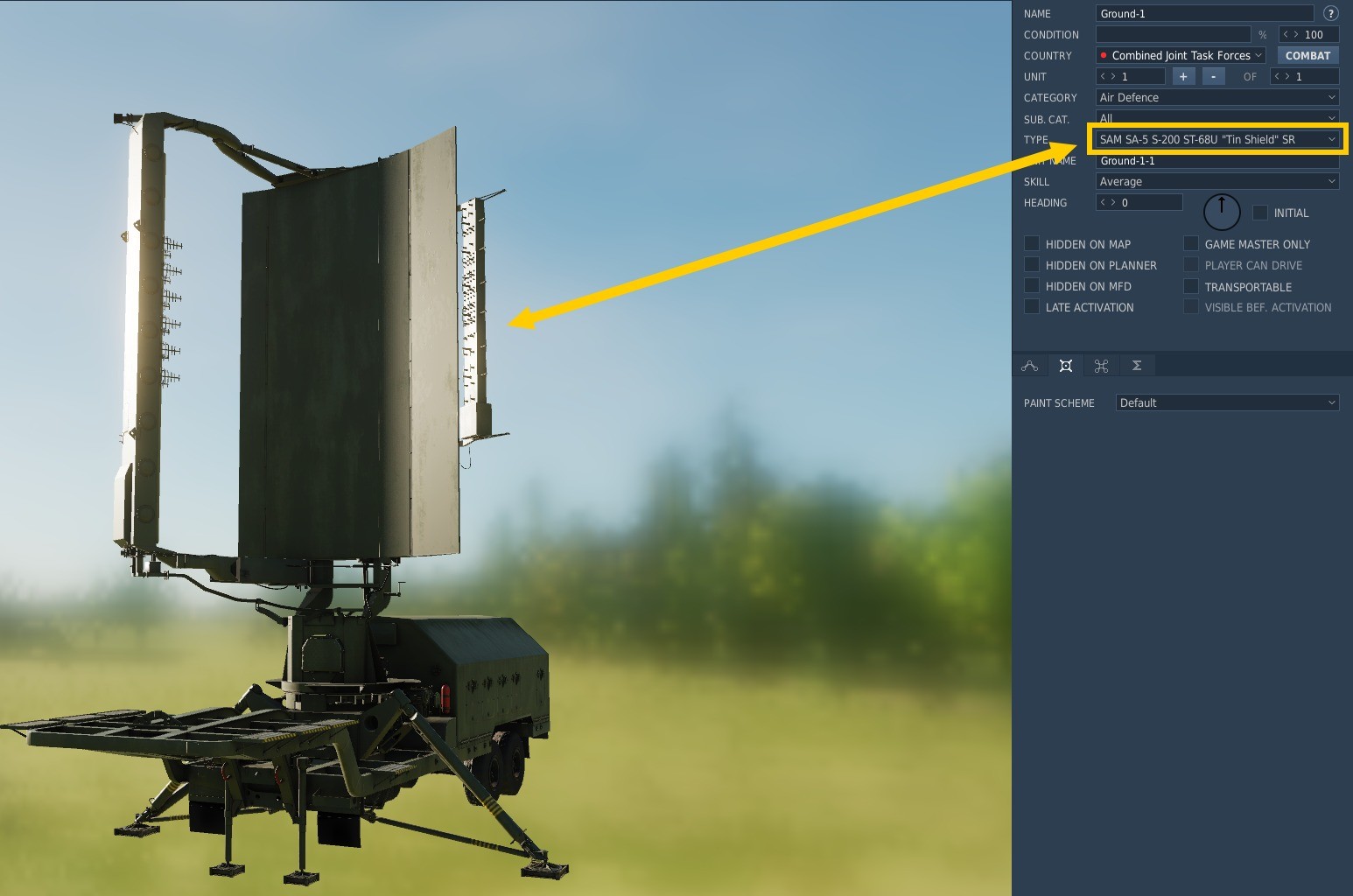 Tin Shield radar incorrectly named as SA-5 search radar - General Bugs - ED  Forums