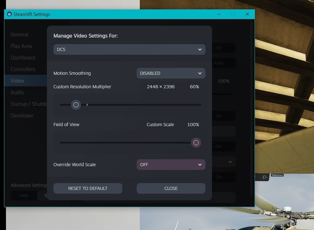 steamvr per application.JPG