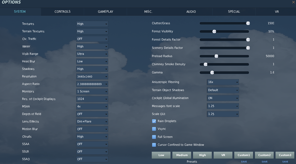 NVIDIA Control Panel Settings and Graphics with DCS New User Briefing