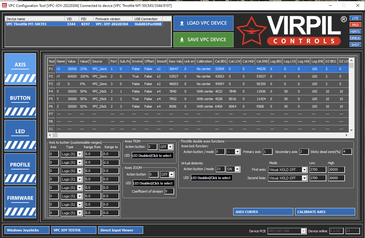 virpil control panel #1 setup and overview 