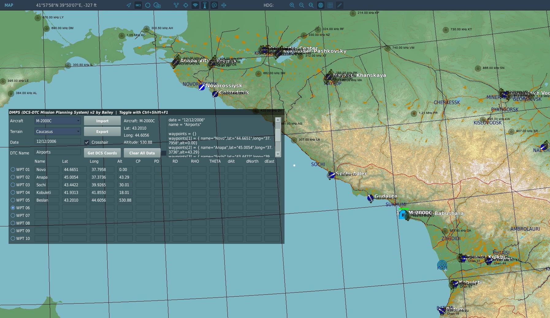 DCS DMPS (DTC Mission Planning System) by Bailey DCS Modding ED Forums