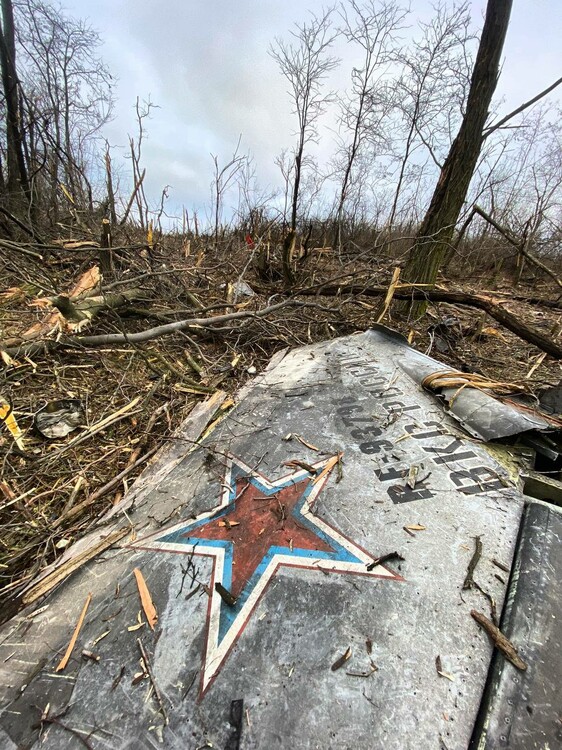 2022-12-06 Сбитый 28 ноября 2022 г., Су-24М 48 Синий (RF-93798) в окресностях Бахмута 1.jpg