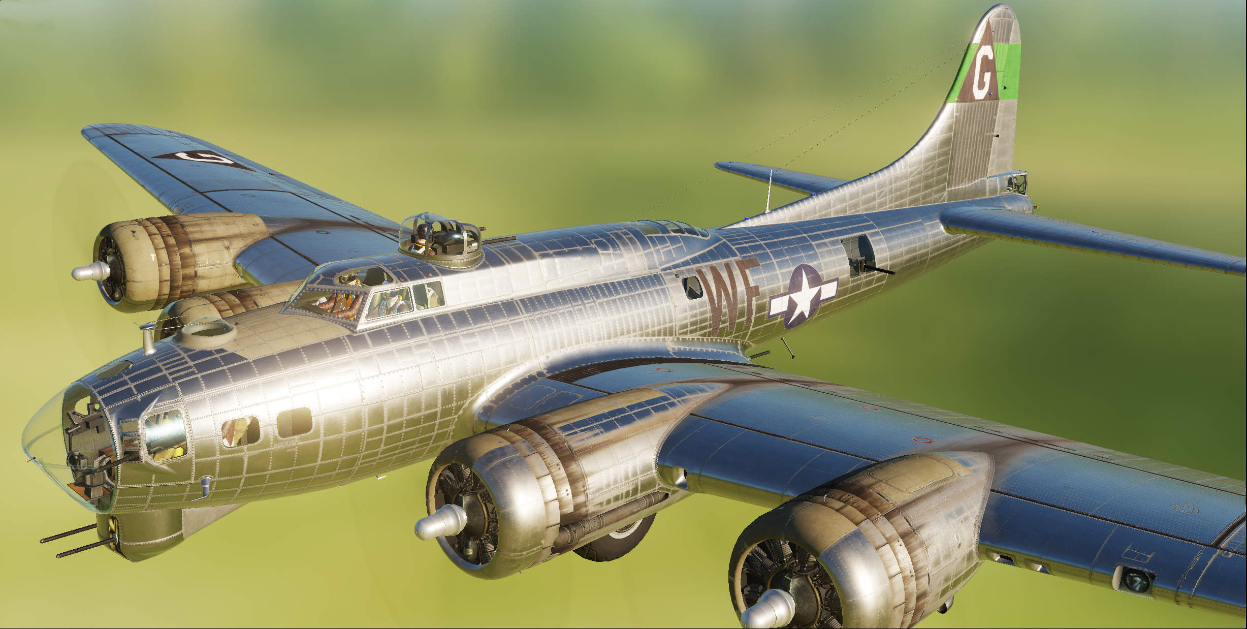 B-17G Specular/Roughmet MOD Metallic Reflectivity from B-17G Specular/Roughmet MOD Metallic Reflectivity from