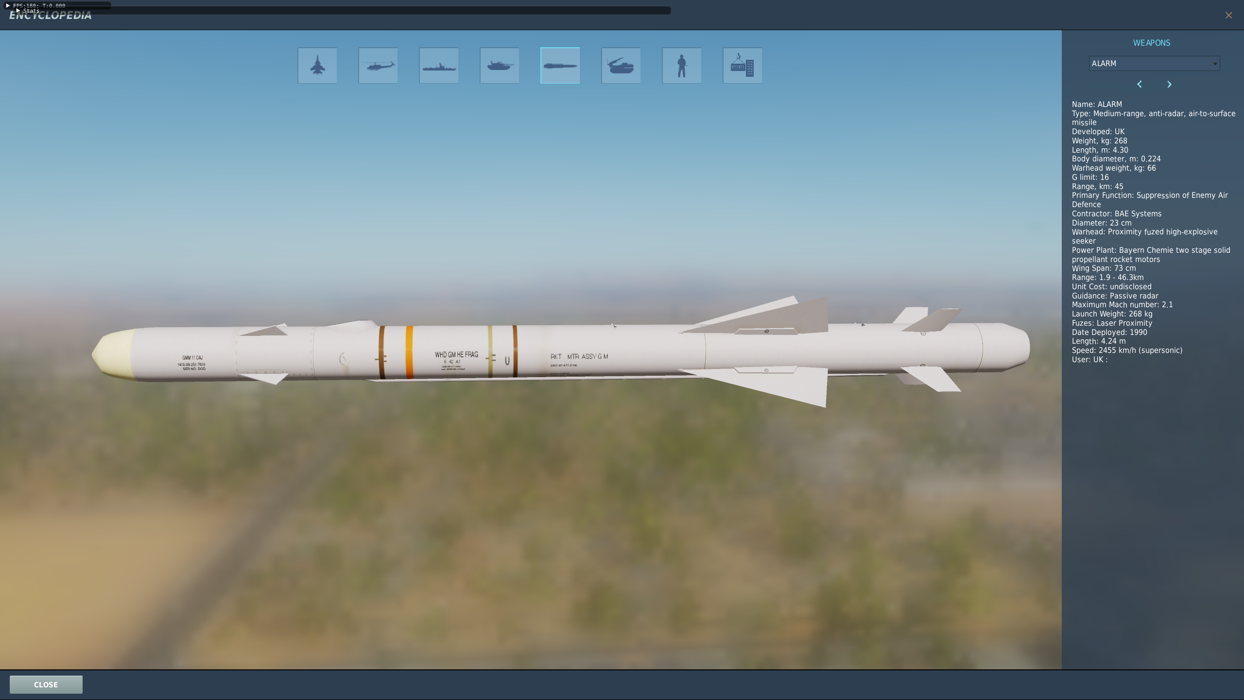 Operational ALARM Missile - DCS Core Wish List - ED Forums