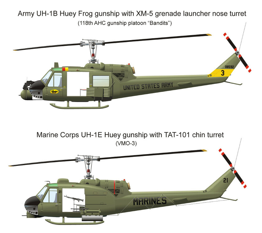 Army and Marine gunship comparison.jpg