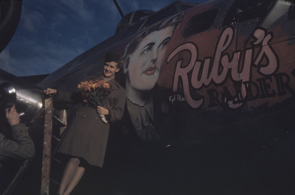 Ruby in front of plane 2.jpg