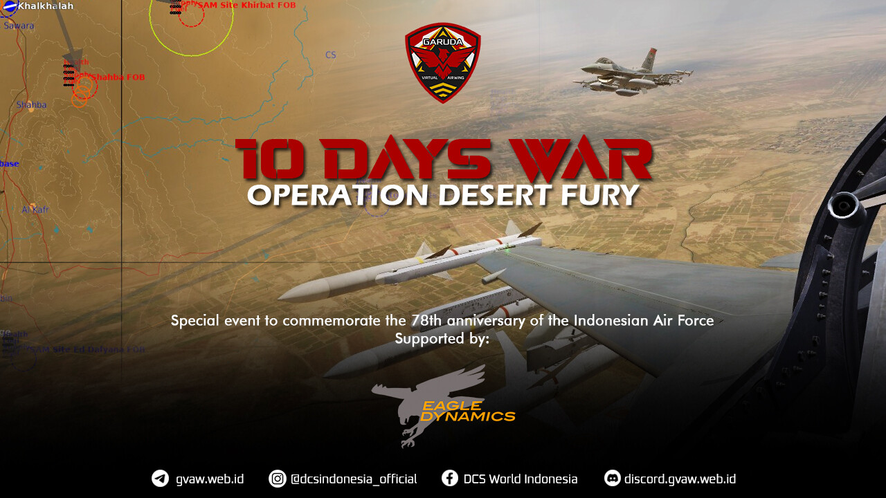 10 Days War - Operation Desert Fury by DCS Indonesia