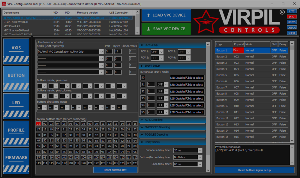 VPC Configuration Tool [VPC-JOY-20230328] Connected to device [R-VPC Stick MT-50CM2_3344_812F] 25.05.2024 00_59_15.png