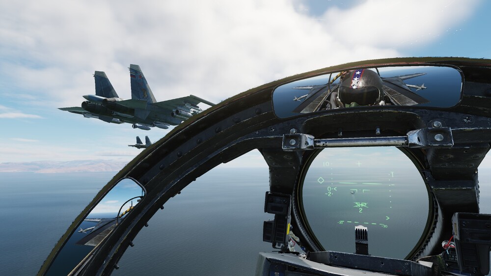 A moment of tension and danger