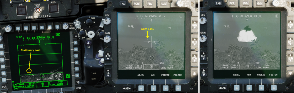 AGM-114L against stationary boat.png