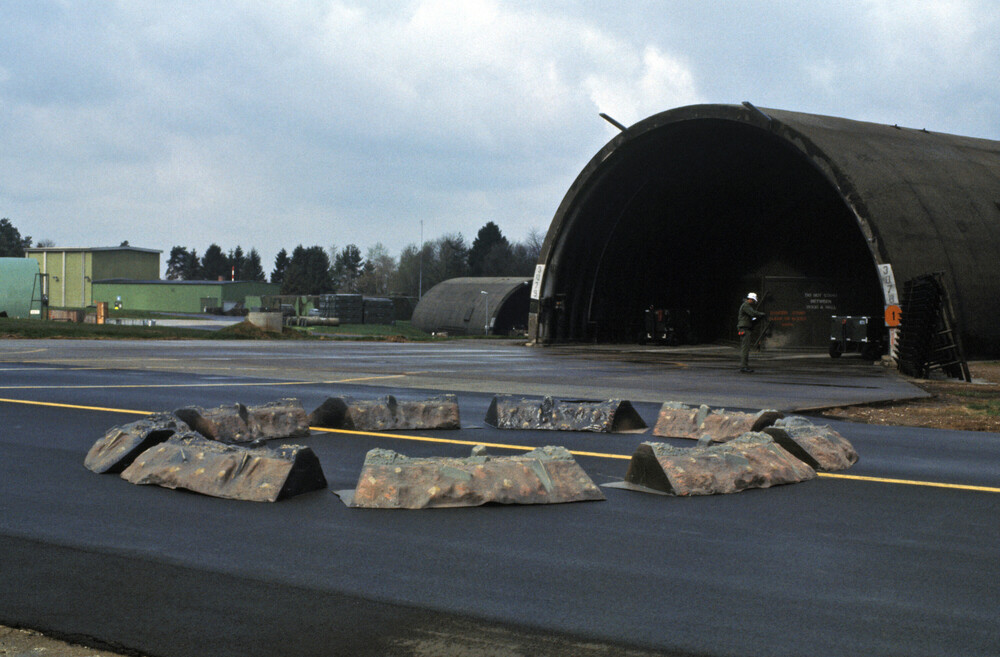 Fake_bomb_crater_at_Spangdahlem_AB_1985.jpeg