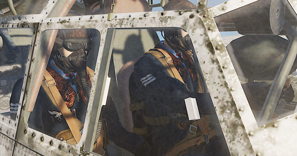 Ju88 F6+DN of 5.(F) 122_Winter_Eastern Front 1942_Pilots.jpg